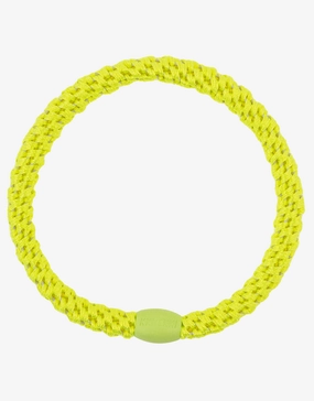Slim Hair Tie - Neon Yellow