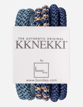 Slim Hair Tie Bundle - Blues