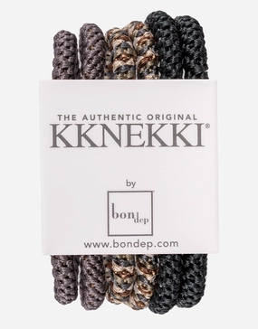 Slim Hair Tie Bundle - Dark Browns