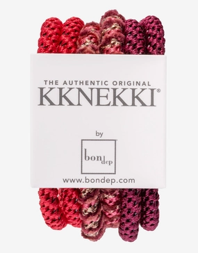 Slim Hair Tie Bundle - Dark Pinks