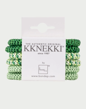 Slim Hair Tie Bundle - Greens