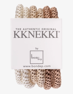 Slim Hair Tie Bundle - Light Browns