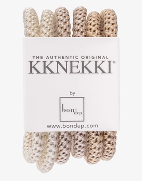 Slim Hair Tie Bundle - Nude