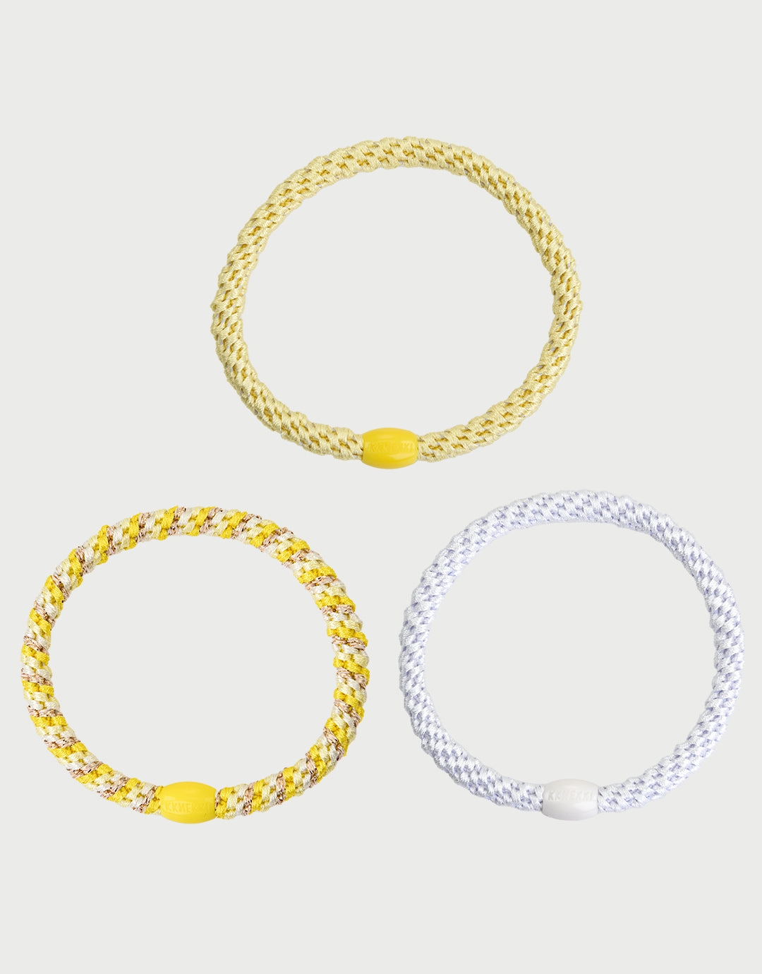 Slim Hair Tie Bundle - Yellows