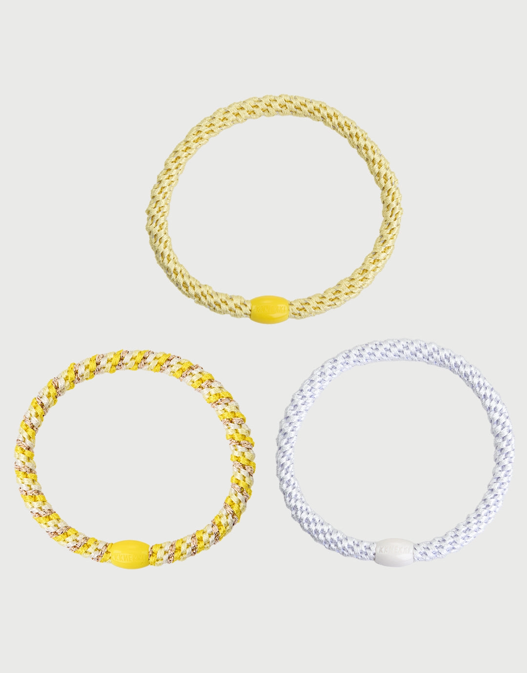 Slim Hair Tie Bundle - Yellows