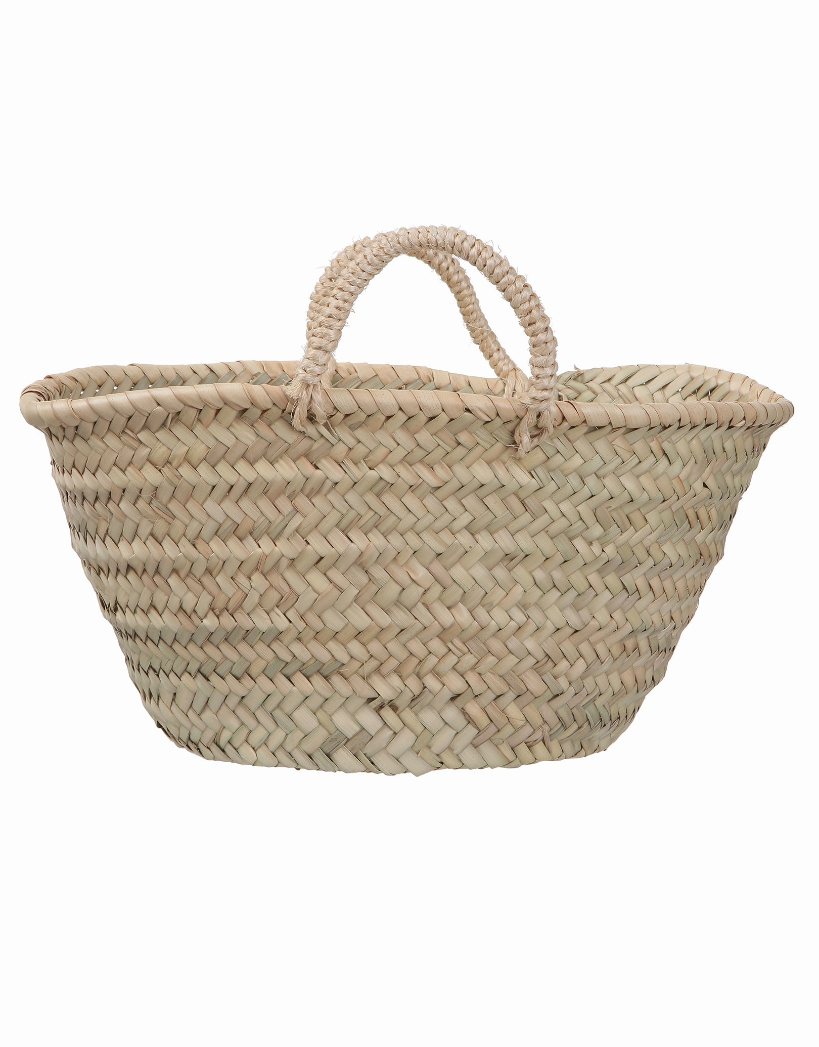Small Anchor Basket Bag - Natural