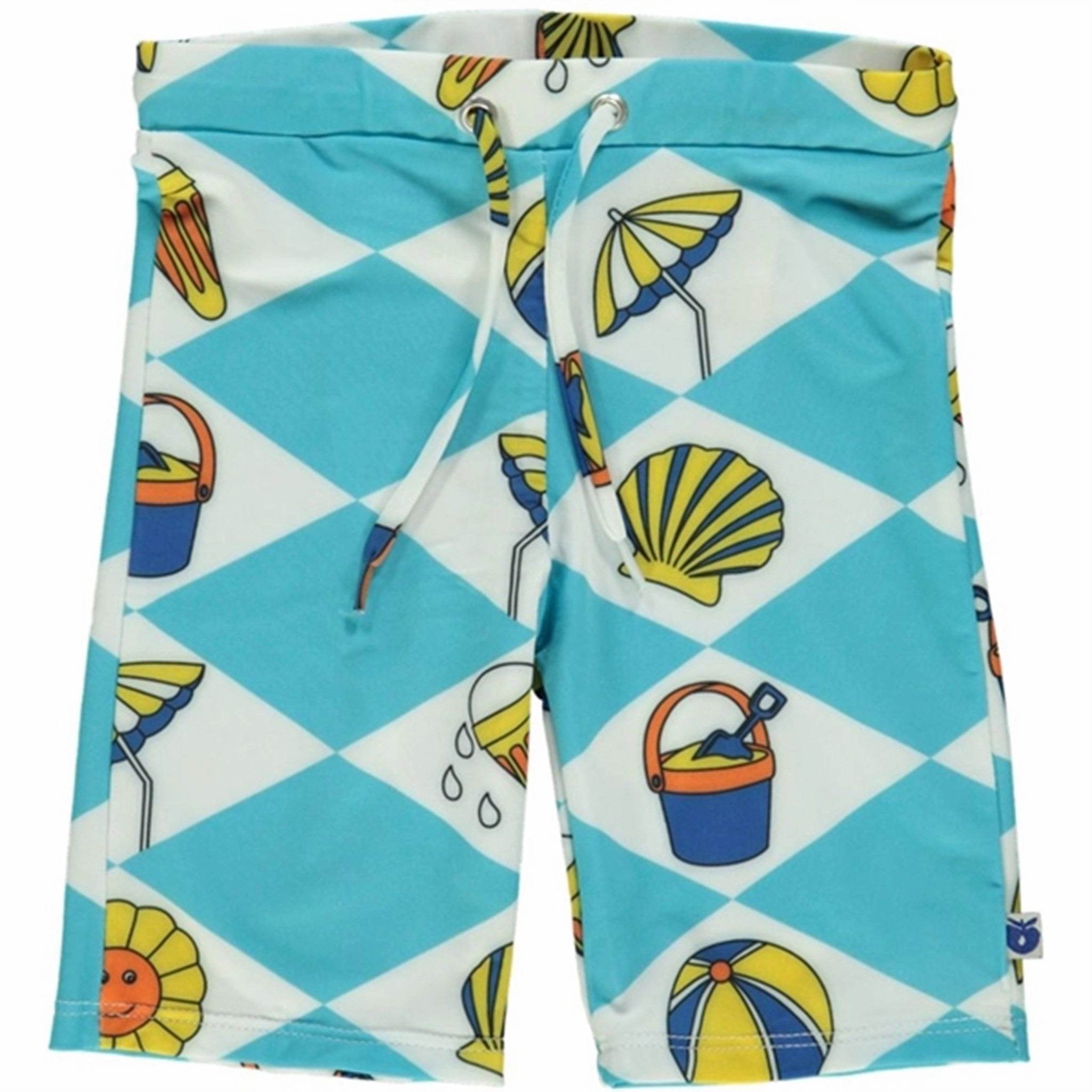 Smfolk Blue Atoll Summer Vacation Swim Shorts