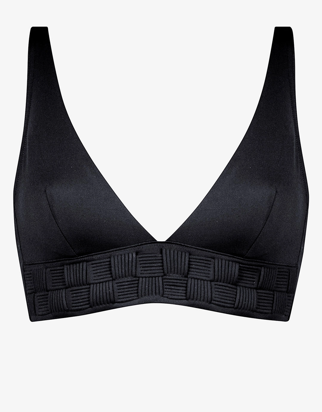 Softline Bikini Top - Black