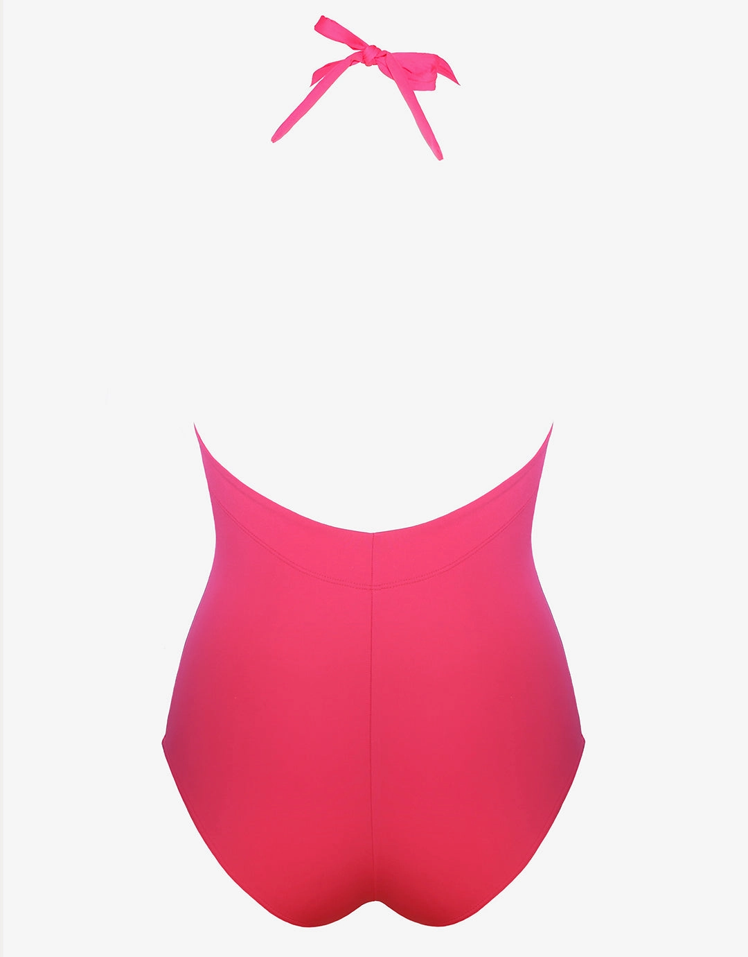 Softline Plunge Halter Swimsuit - Watermelon