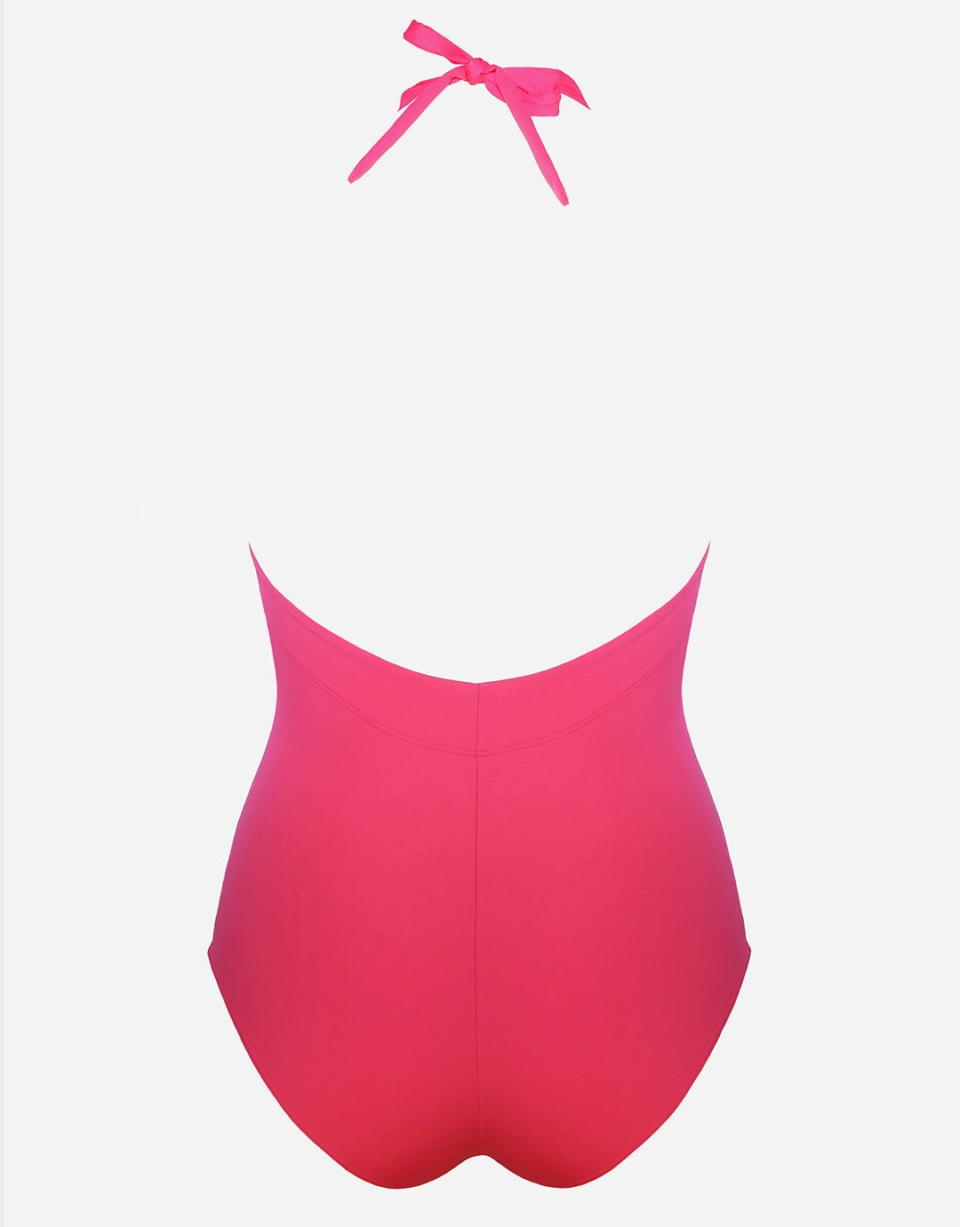 Softline Plunge Halter Swimsuit - Watermelon
