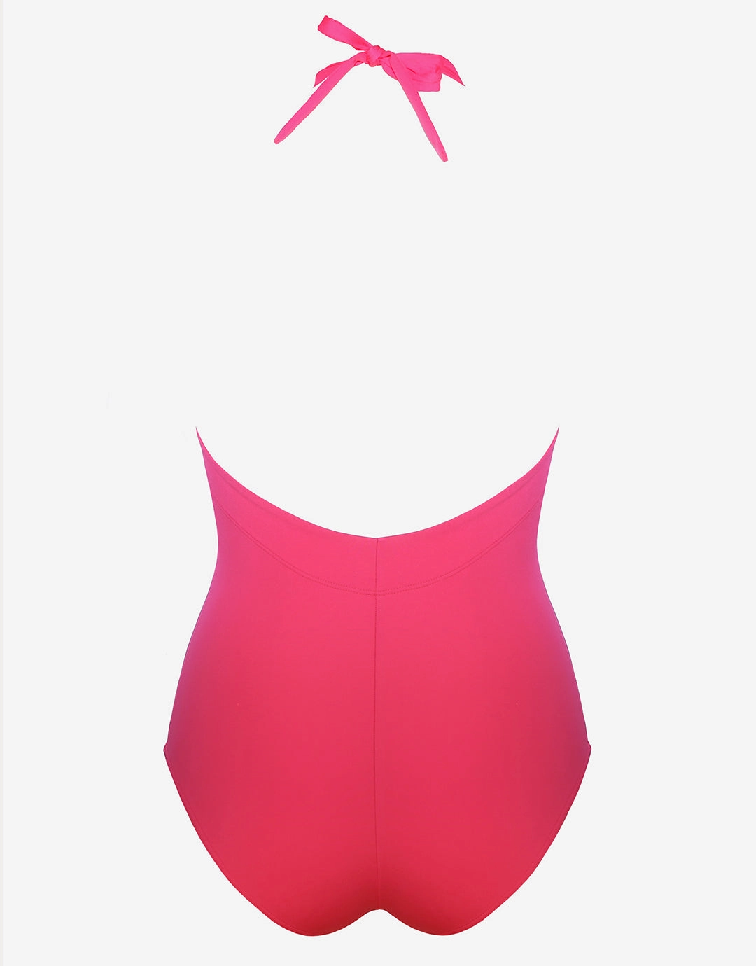Softline Plunge Halter Swimsuit - Watermelon