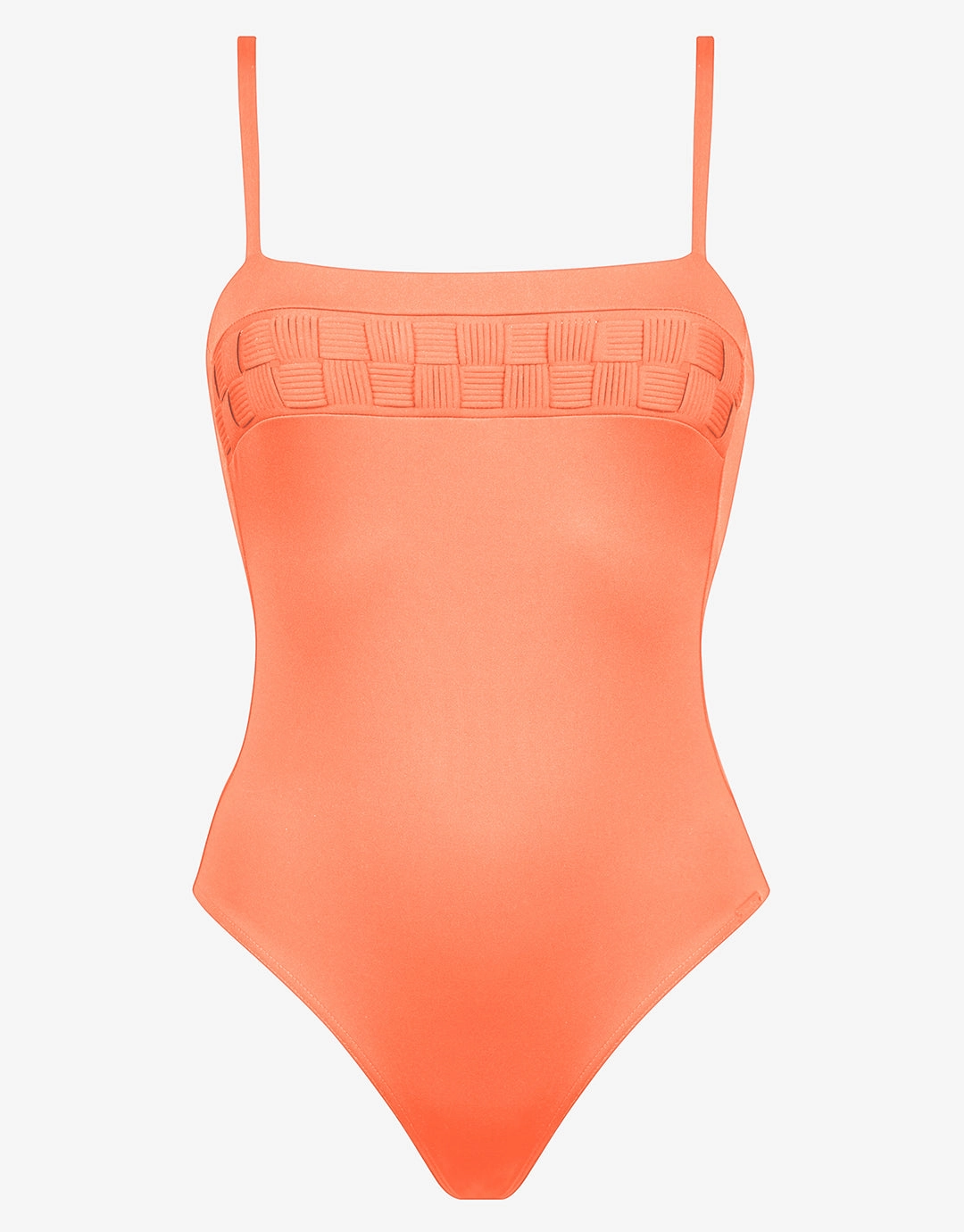 Softline Tank Swimsuit - Papaya