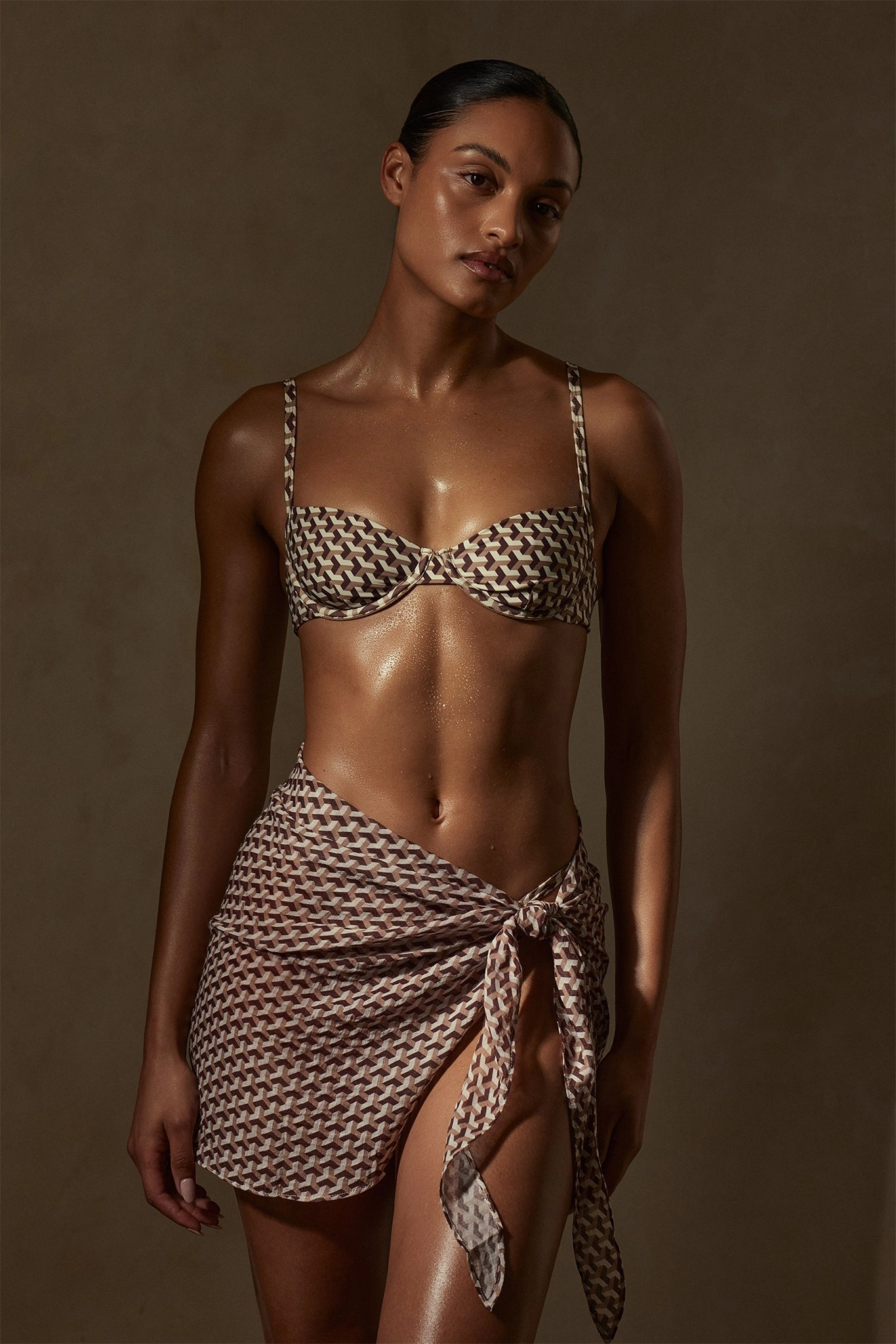South Beach Sarong - Husk Geo