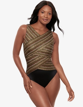 Sparkle Sands Brio Swimsuit - Black Multi