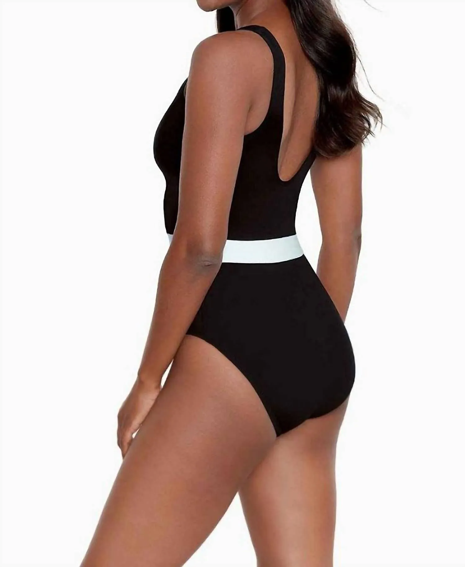 Spectra Somerland One Piece Swimsuit In Black/white