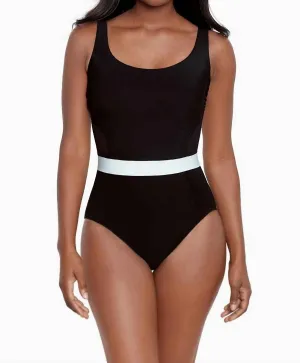 Spectra Somerland One Piece Swimsuit In Black/white