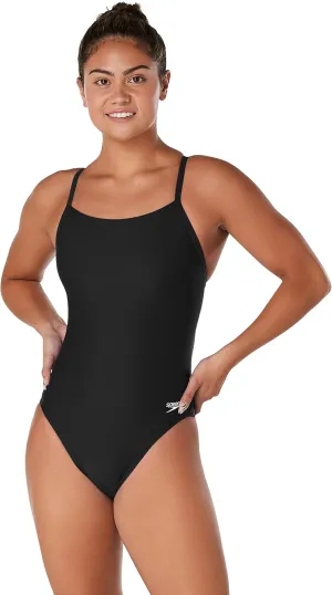Speedo Women's Swimsuit One Piece Prolt Flyback Solid Adult Team Colors