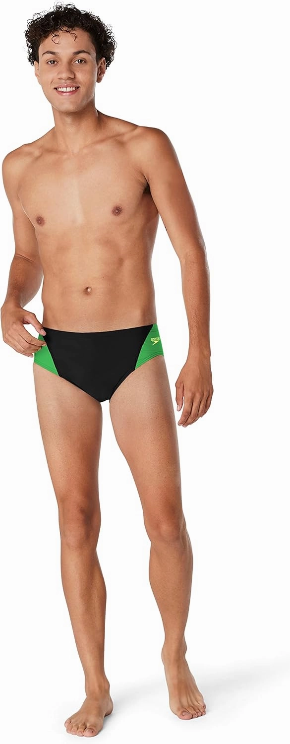 Speedo Men's Standard Swimsuit Brief Eco Prolt Solid Adult