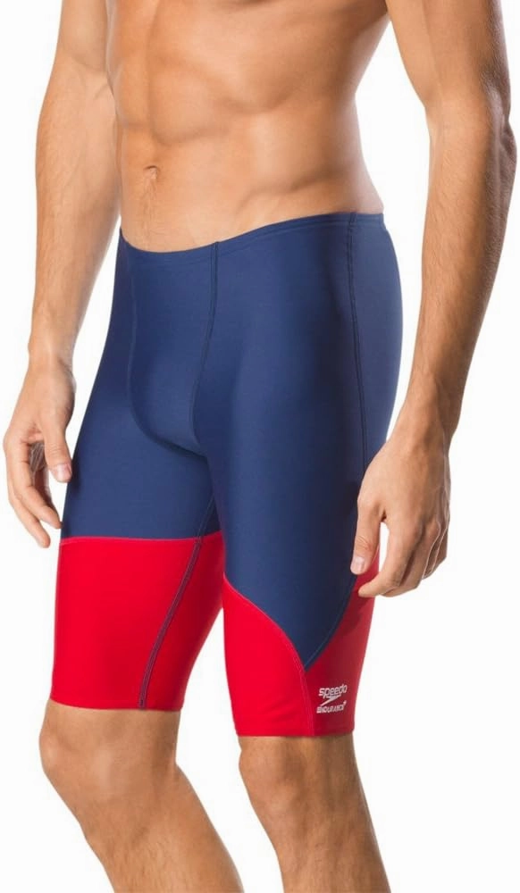Speedo Men's Standard Swimsuit Jammer Endurance  Splice Team Colors