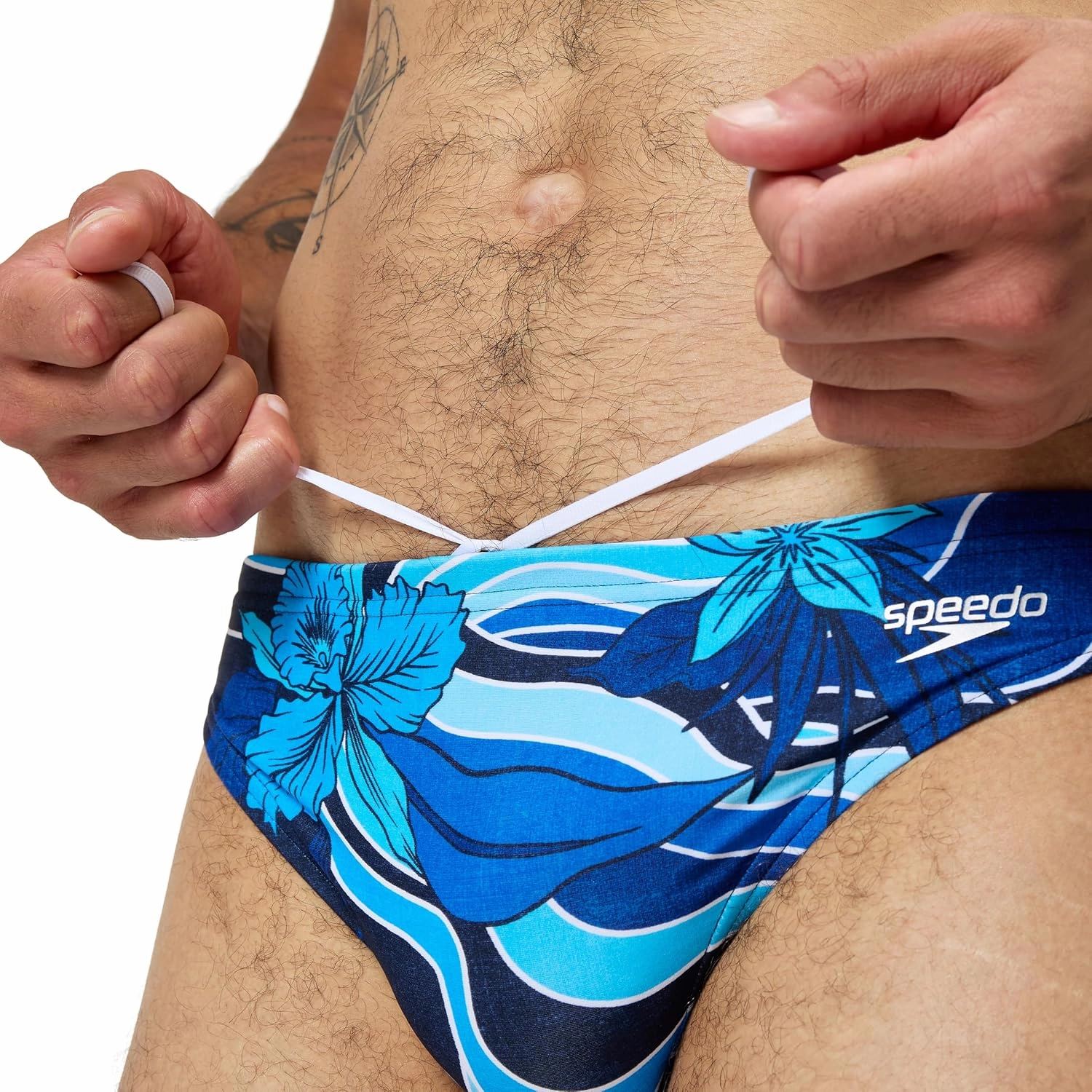 Speedo Men's Swimsuit Brief Eco Flex 2 Outseam Beachstar