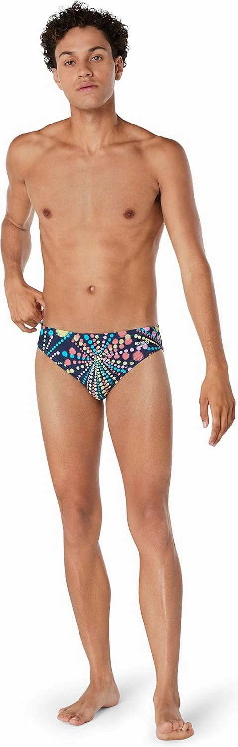 Speedo Men's Swimsuit Brief Eco Flex 2 Outseam Beachstar