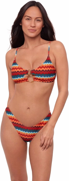 Sports Illustrated Women's Double Ring Bralette Bikini Top