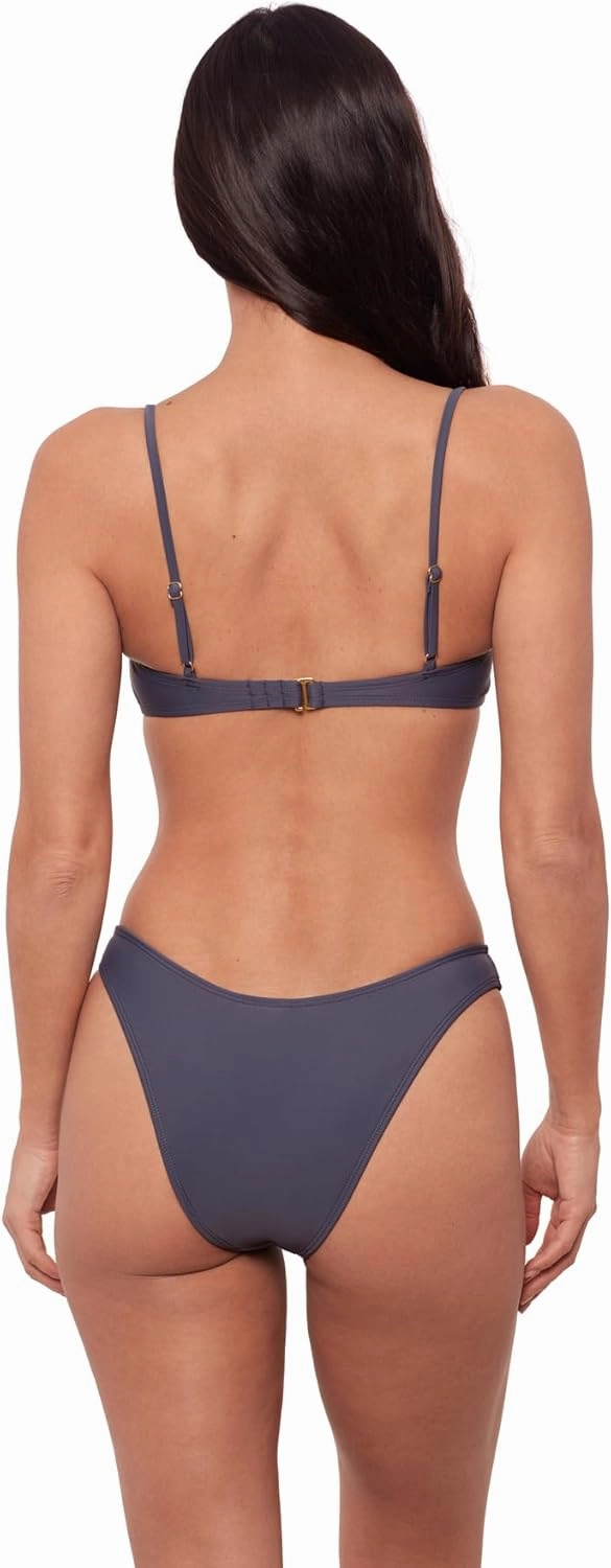Sports Illustrated Women's Double Ring Bralette Bikini Top