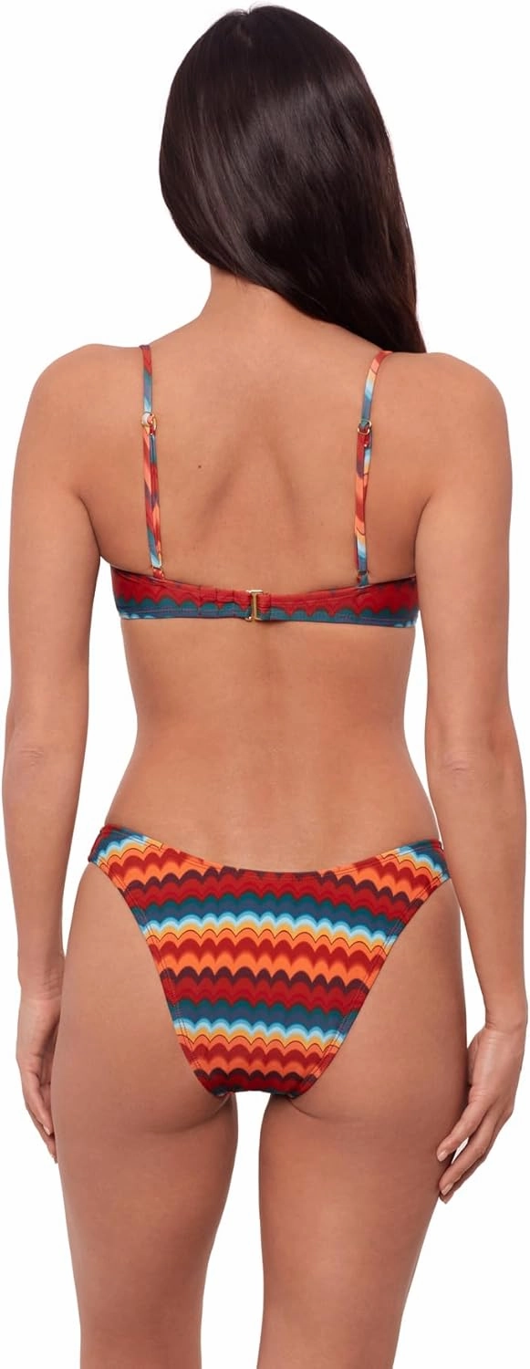 Sports Illustrated Women's Double Ring Bralette Bikini Top