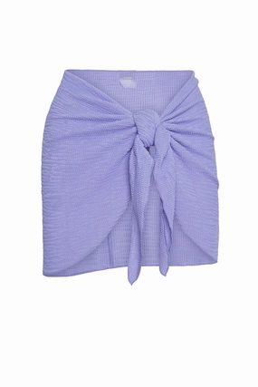 St. Barth's Skirt - Wisteria Crinkle