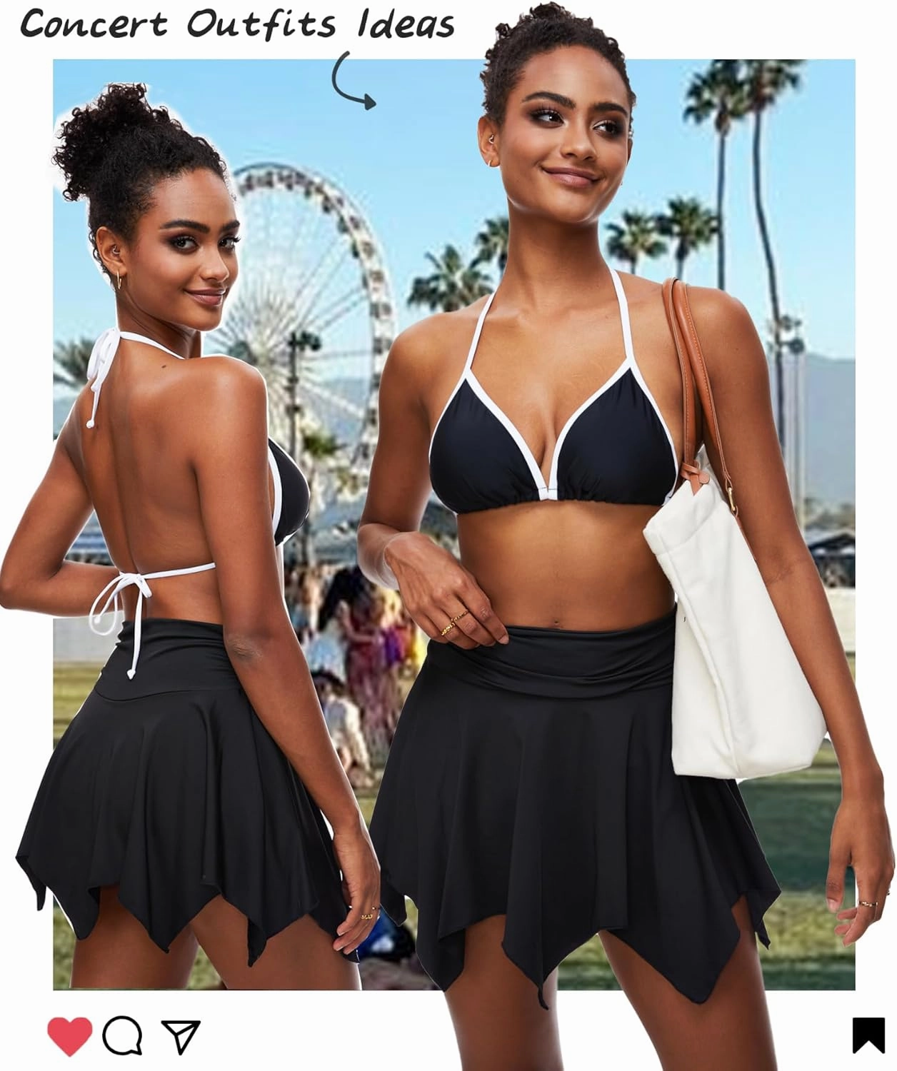 String Bikini Tops for Women Bathing Suit Swim Tops Sexy Triangle Bikini Top Black