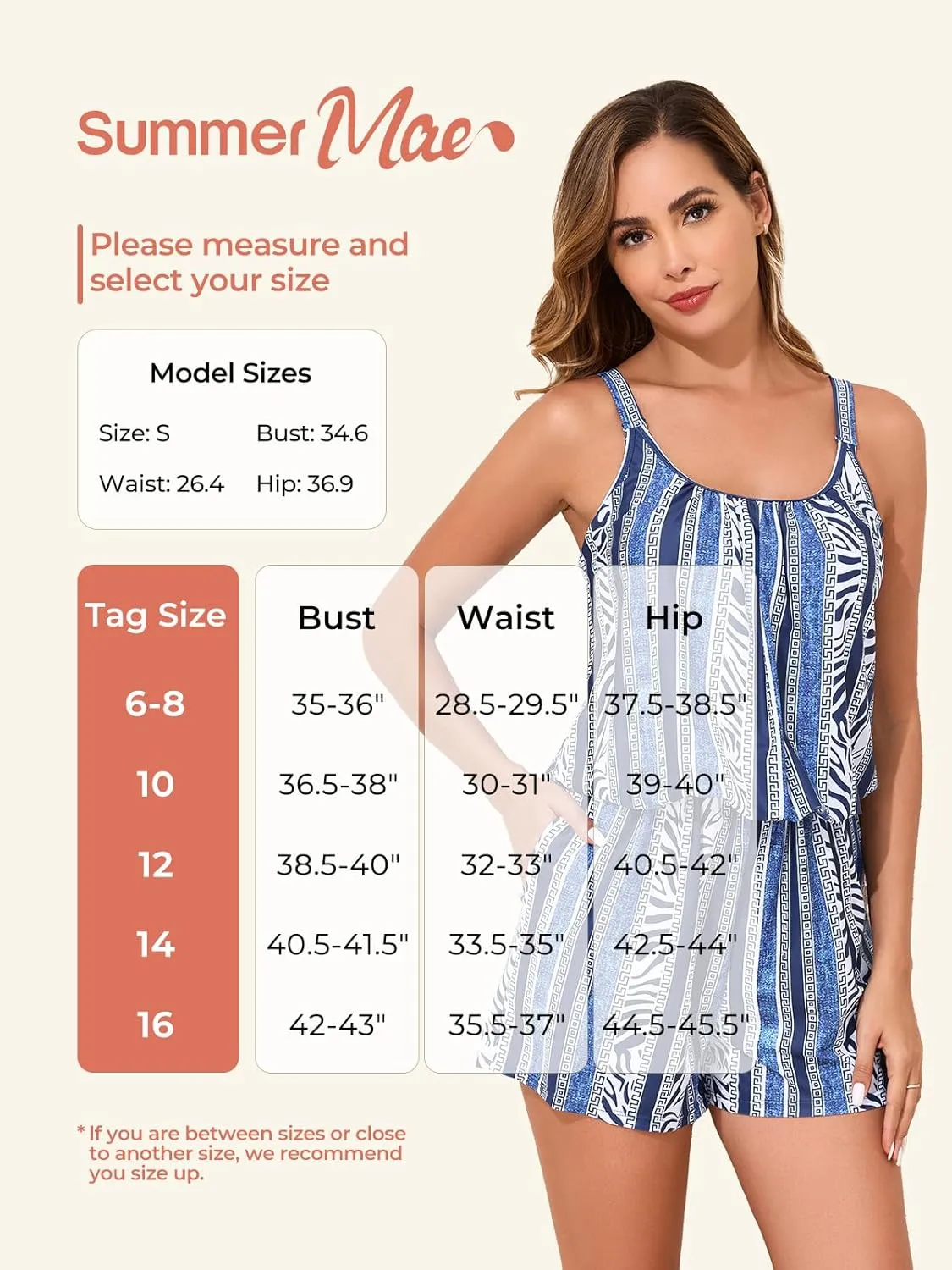 Summer Mae Swim Romper Women's One Piece Swimsuits with Pockets 2025 Blouson Modest Bathing Suits