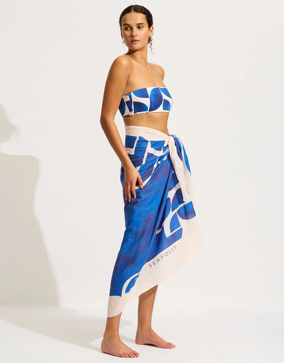 Sunray Sarong - Ultramarine