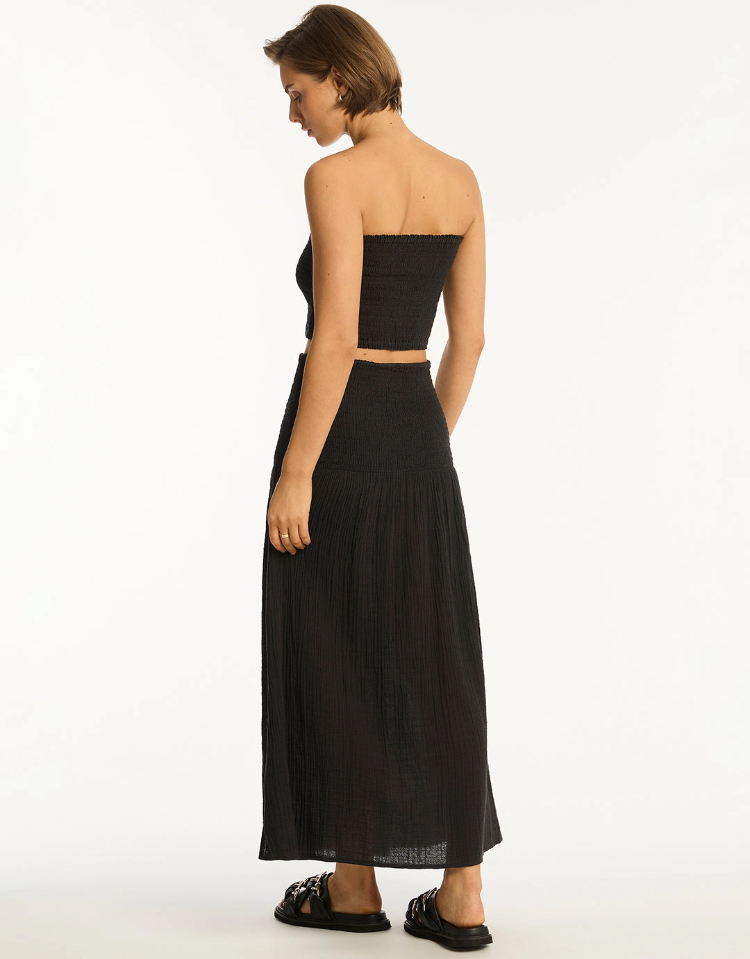 Sunset Beach Skirt - Black