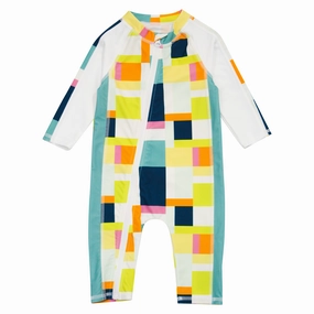 Sunsuit - Long Sleeve Romper Swimsuit | "Check It Out"