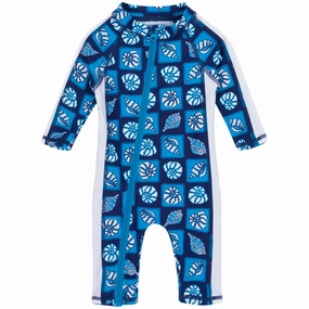 Sunsuit - Long Sleeve Romper Swimsuit | "Coastal"