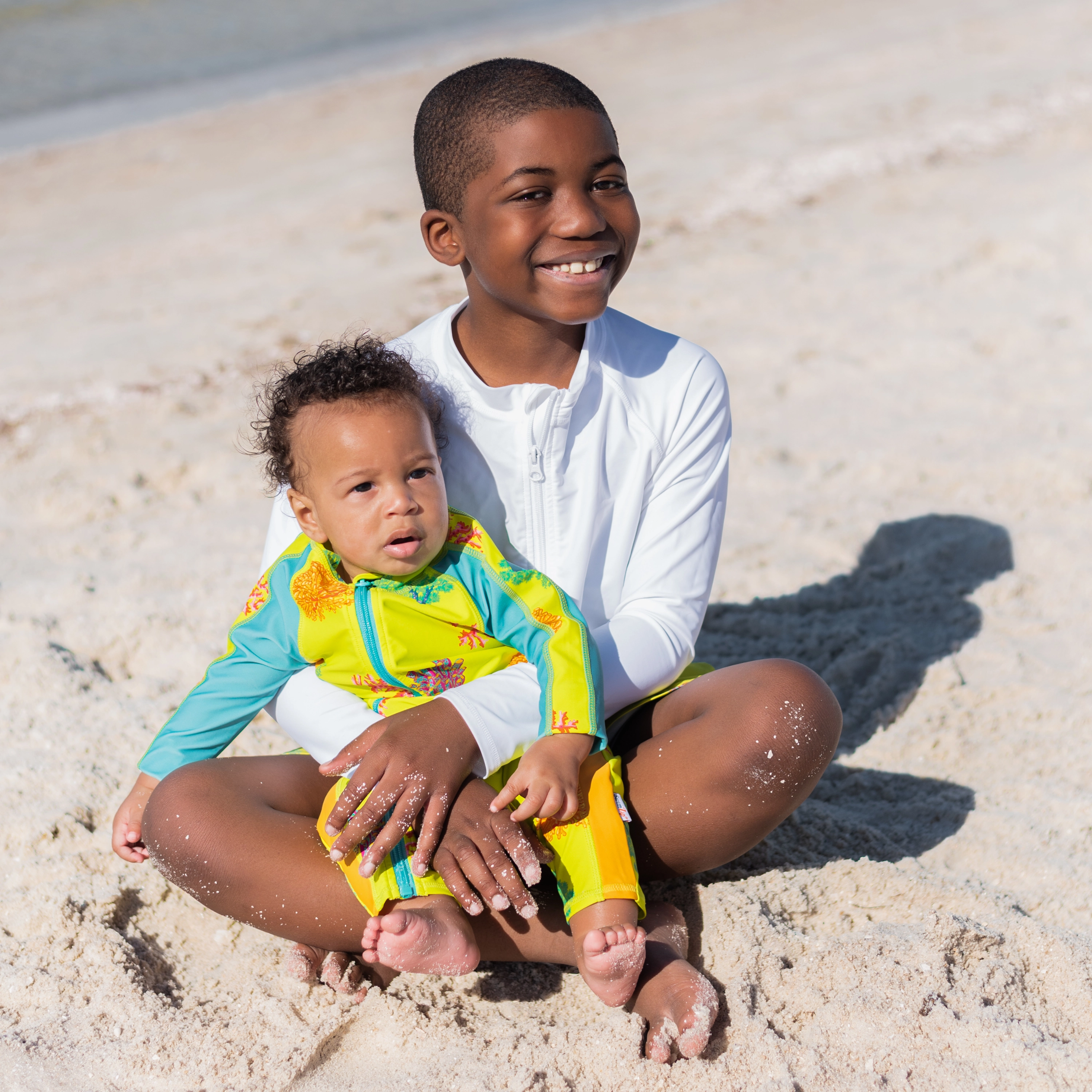 Sunsuit - Long Sleeve Romper Swimsuit | "Coral"