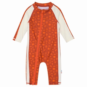Sunsuit - Long Sleeve Romper Swimsuit | "Desert"