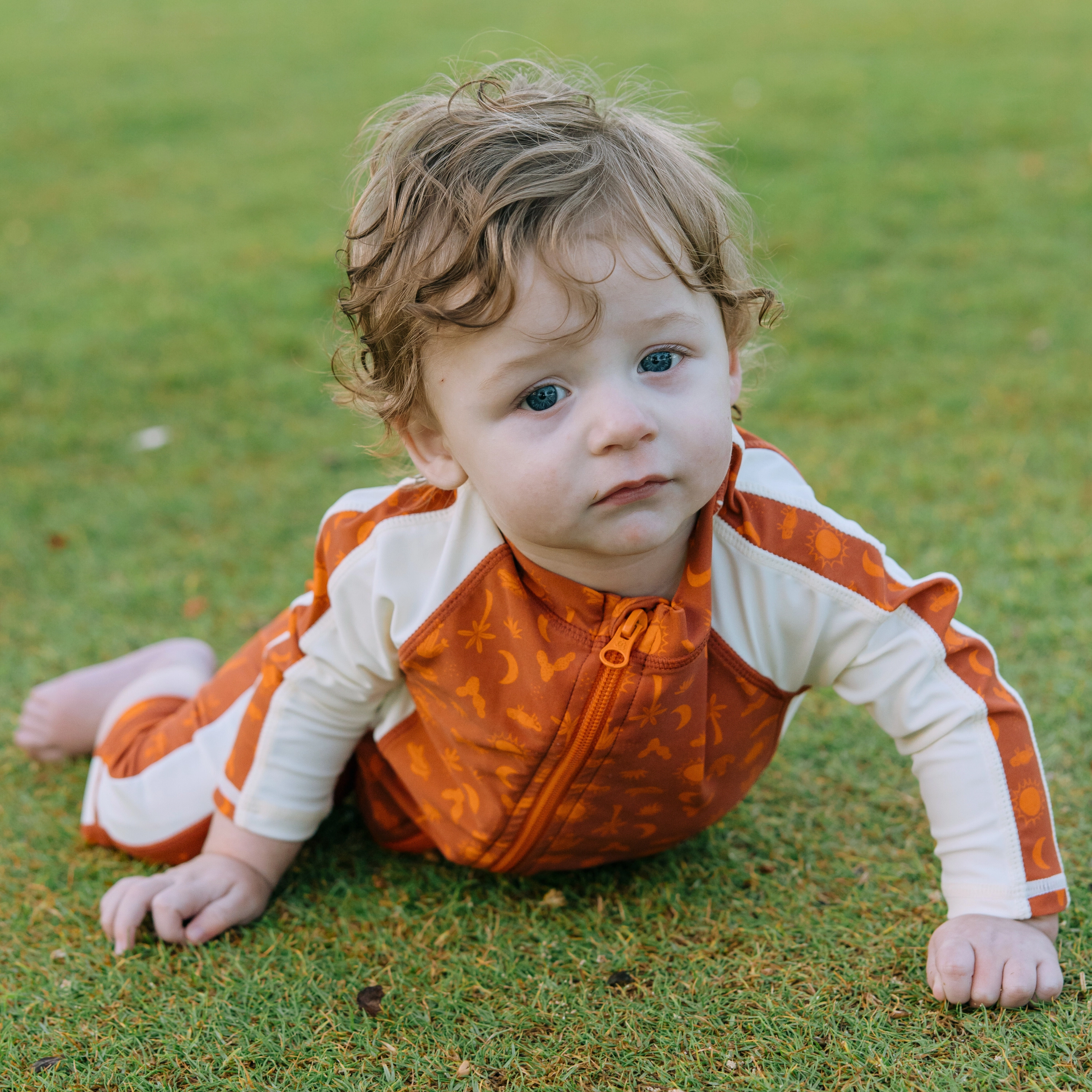 Sunsuit - Long Sleeve Romper Swimsuit | "Desert"