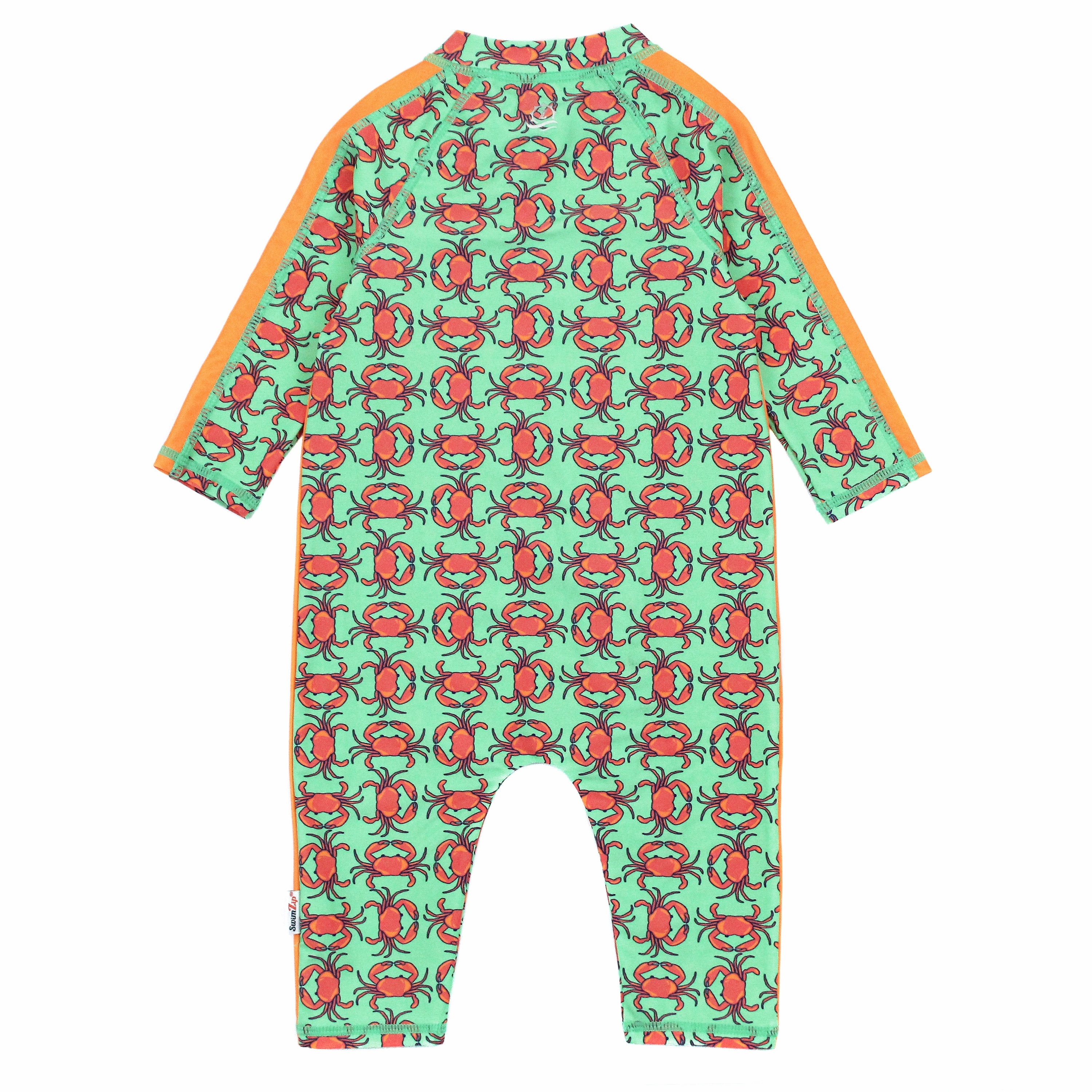 Sunsuit - Long Sleeve Romper Swimsuit | "Dont Be A Crab"