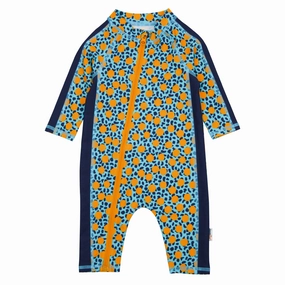 Sunsuit - Long Sleeve Romper Swimsuit | "GeoParty"