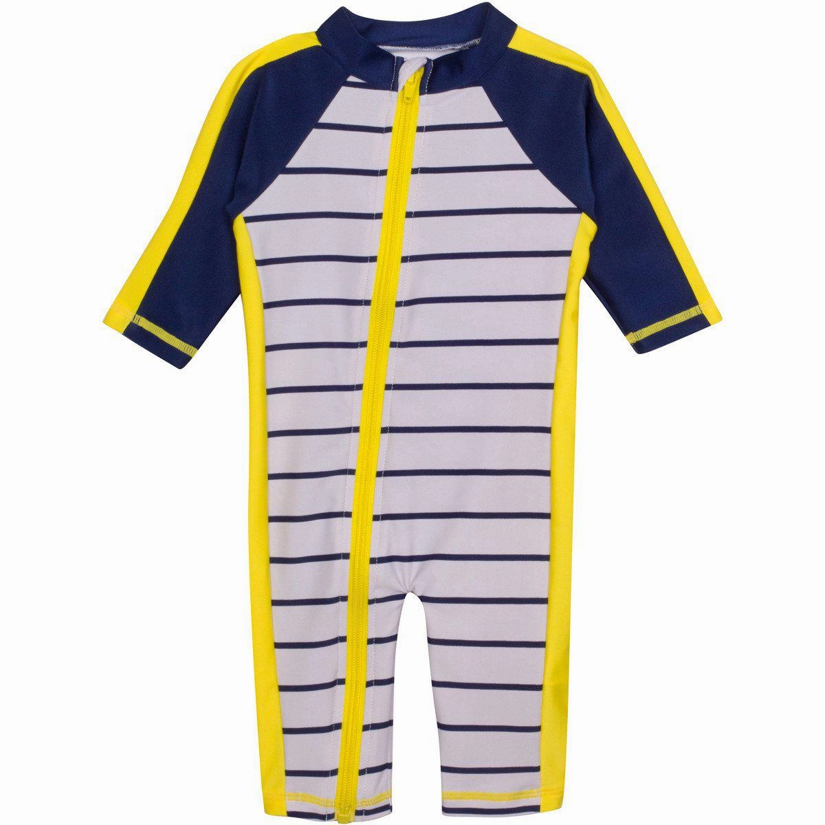 Sunsuit - Long Sleeve Romper Swimsuit | "Hamptons Getaway"