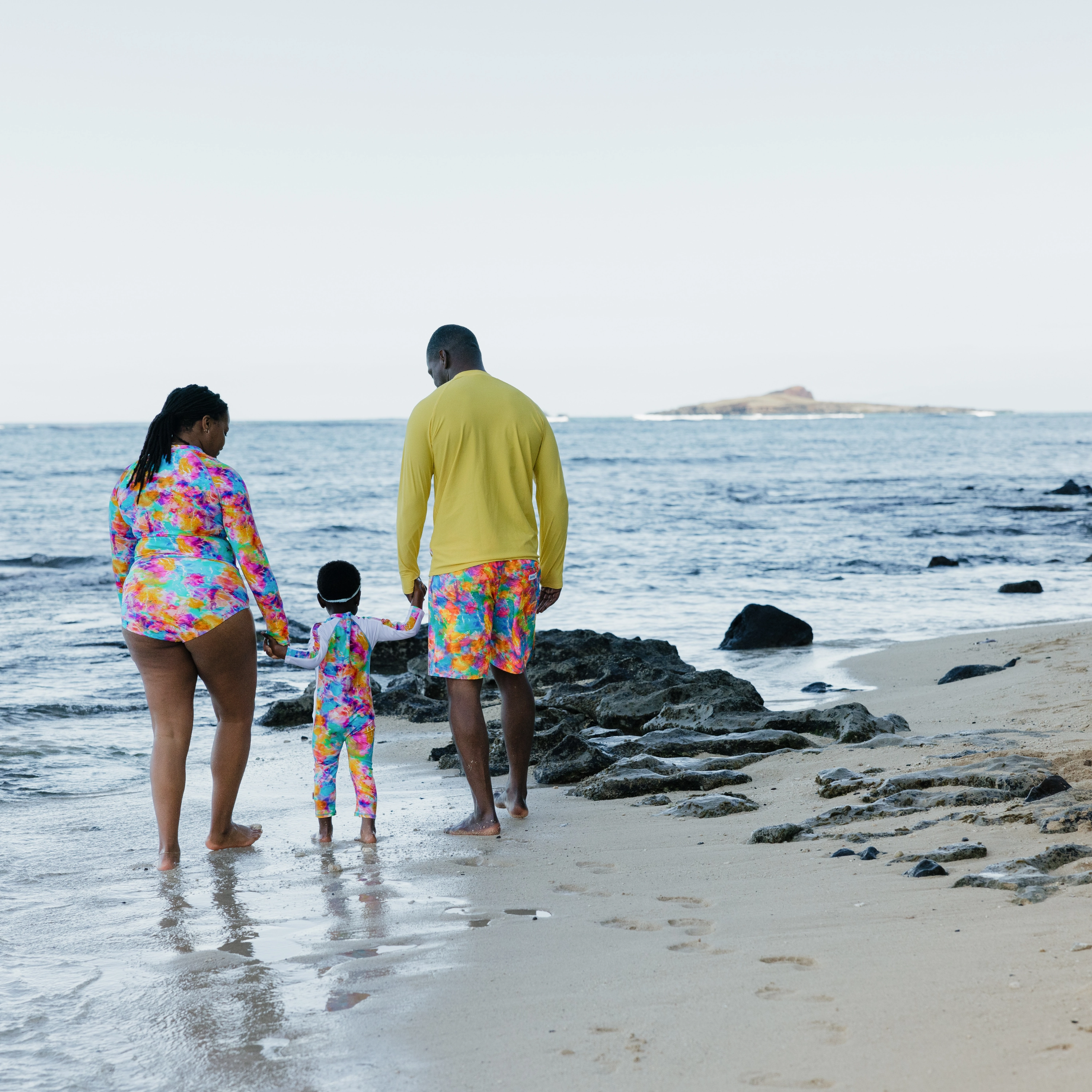 Sunsuit - Long Sleeve Romper Swimsuit | "Impressions"