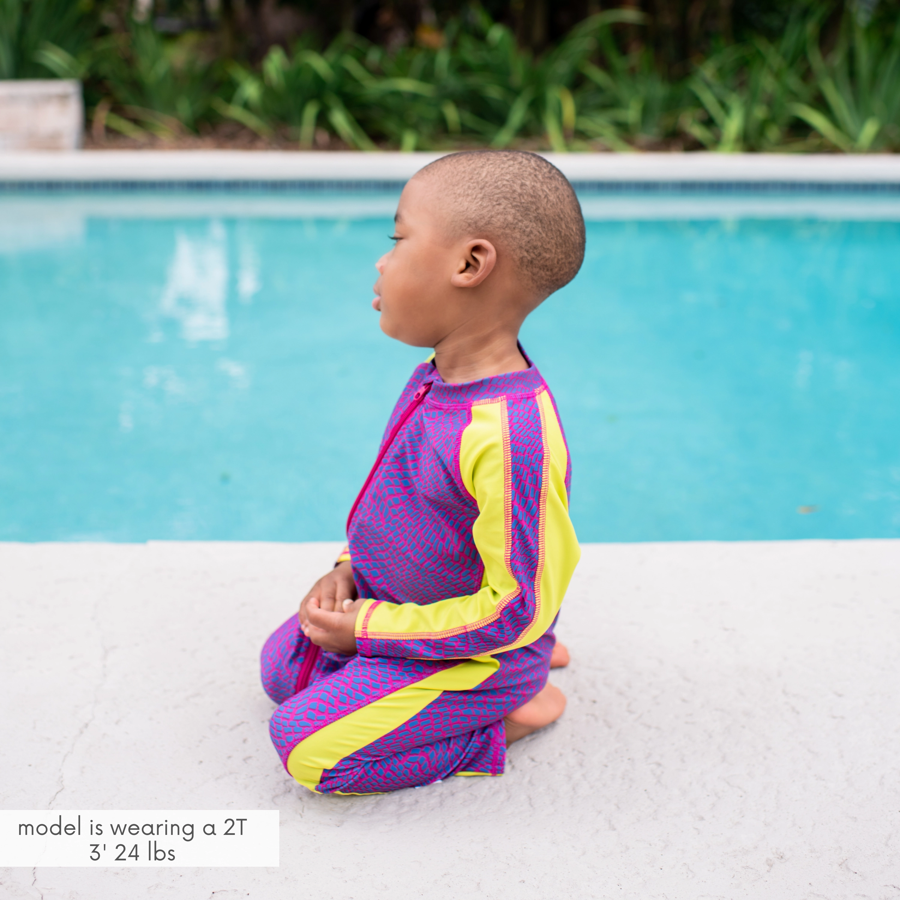 Sunsuit - Long Sleeve Romper Swimsuit | "In Disguise"