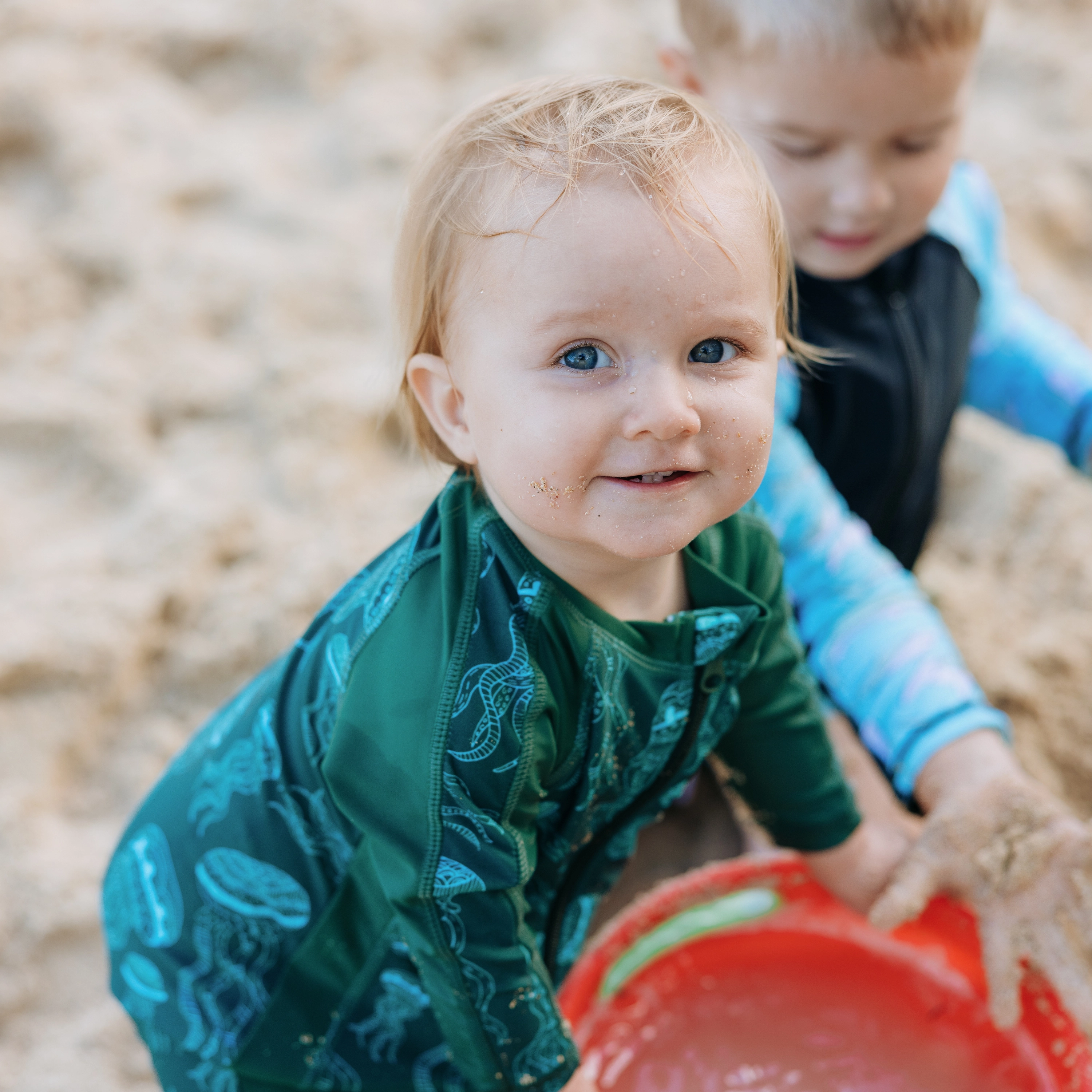 Sunsuit - Long Sleeve Romper Swimsuit | "Jelly Jellyfish"
