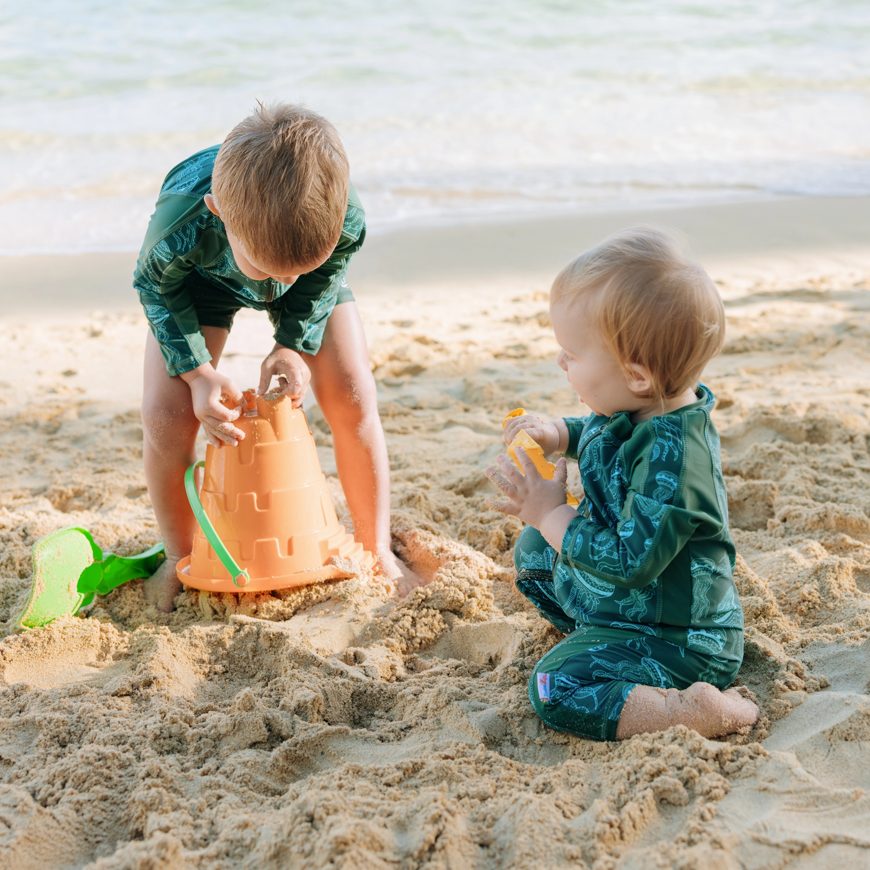 Sunsuit - Long Sleeve Romper Swimsuit | "Jelly Jellyfish"