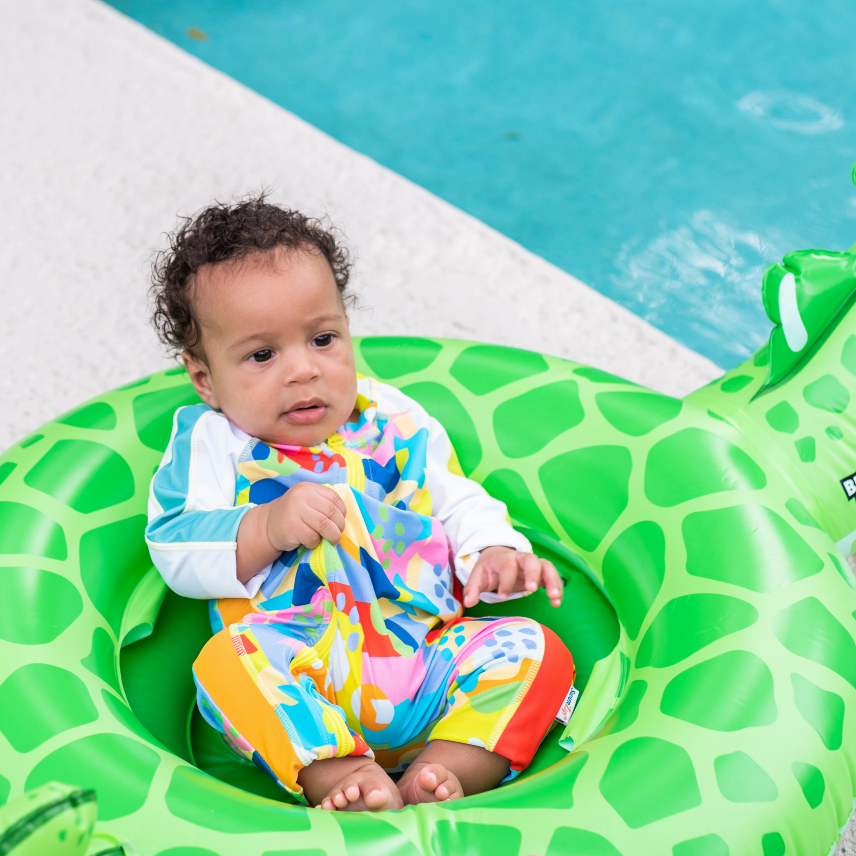 Sunsuit - Long Sleeve Romper Swimsuit | "Joyful"