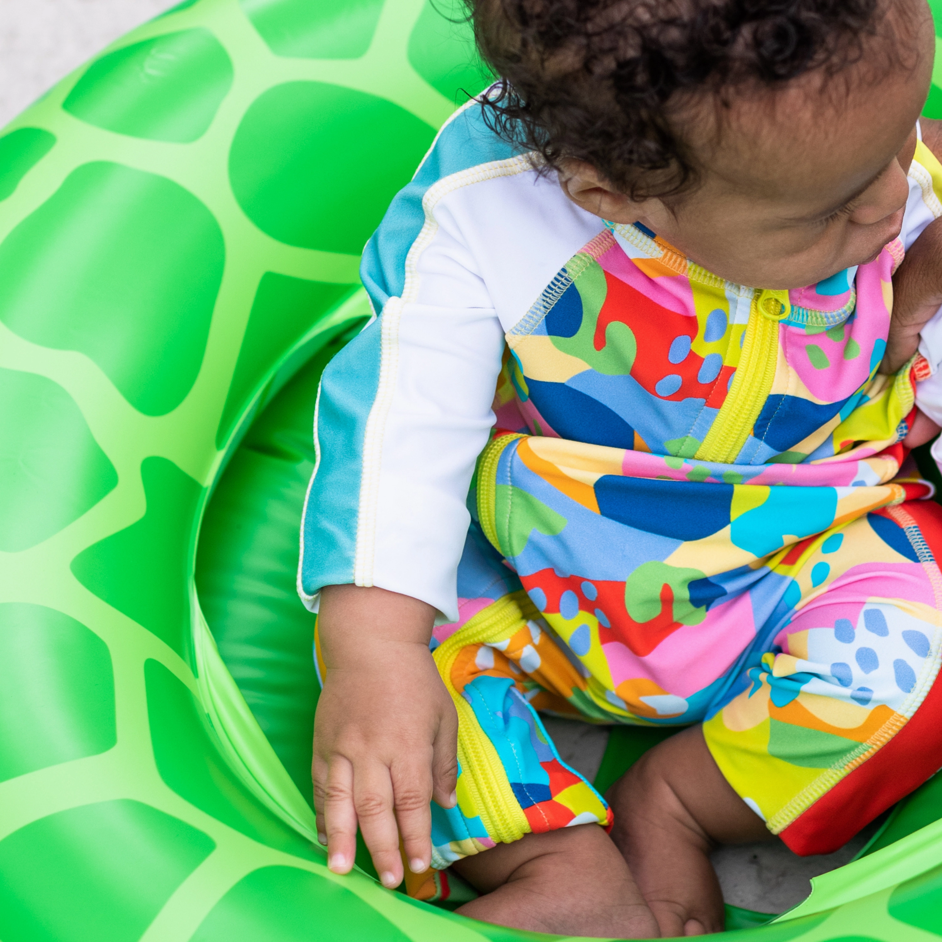 Sunsuit - Long Sleeve Romper Swimsuit | "Joyful"
