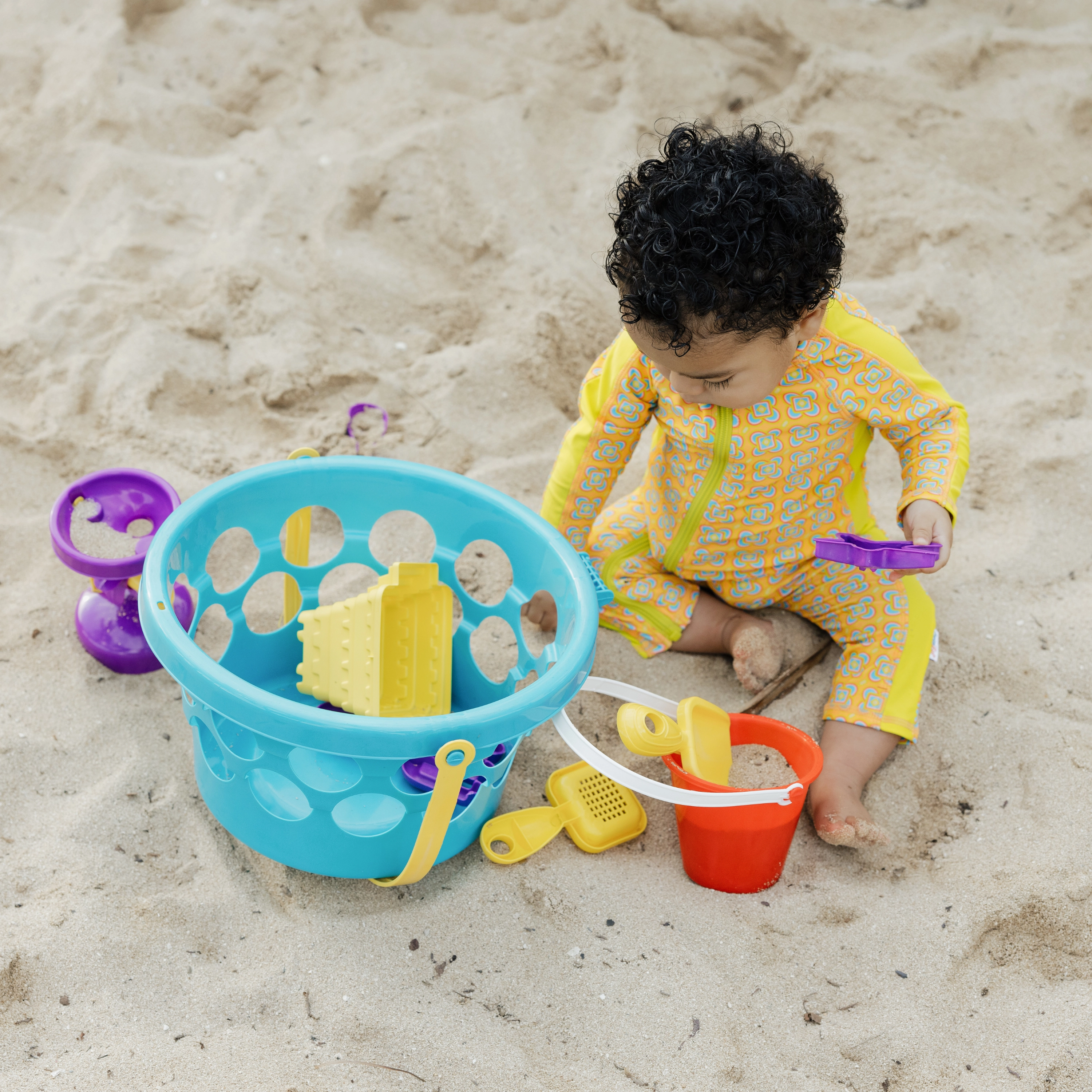 Sunsuit - Long Sleeve Romper Swimsuit | "Kaleidoscope"
