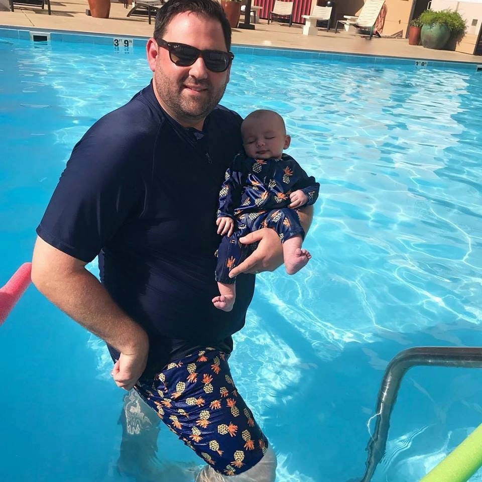 Sunsuit - Long Sleeve Romper Swimsuit | "Pineapple Dreams"