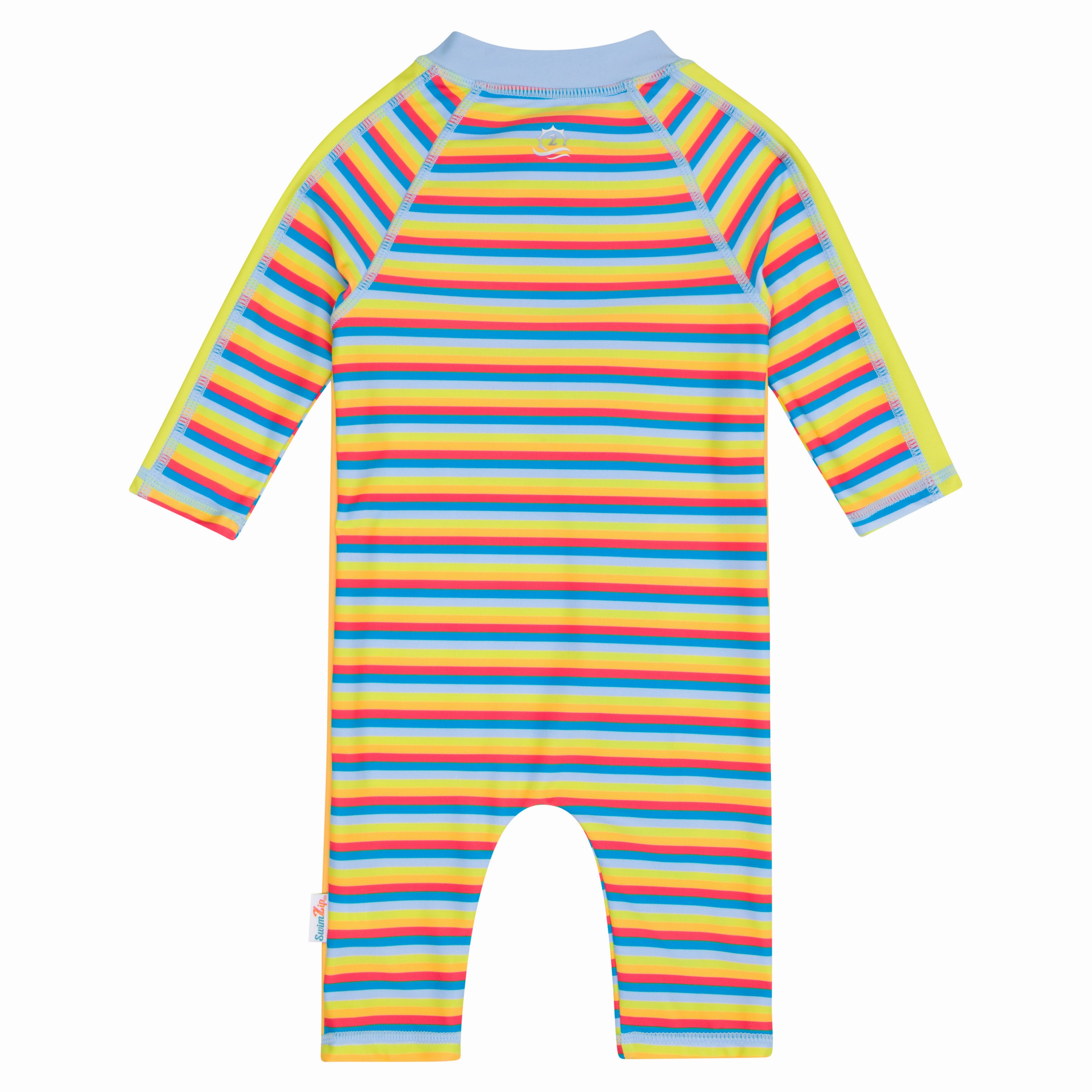 Sunsuit - Long Sleeve Romper Swimsuit | "Sunny Stripe"